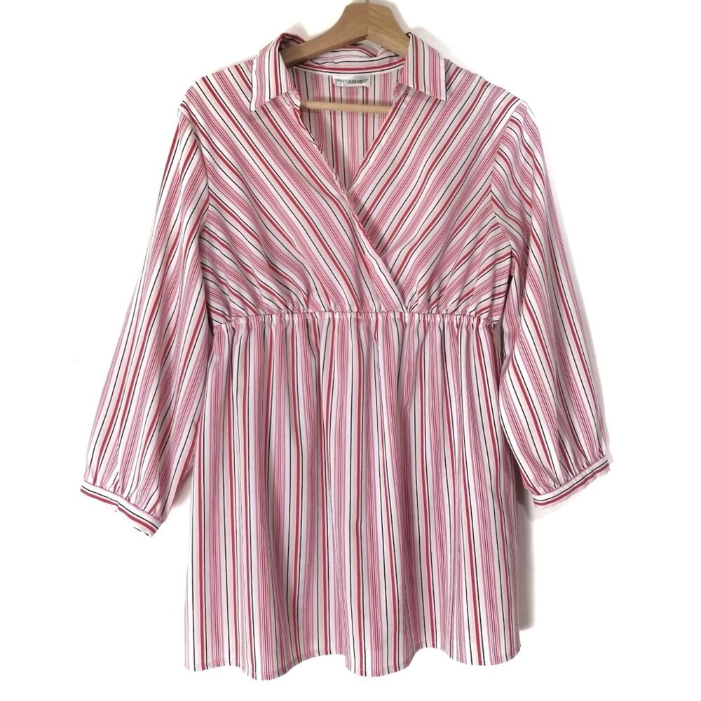 Motherhood | Striped "Candy Cane" Maternity Top